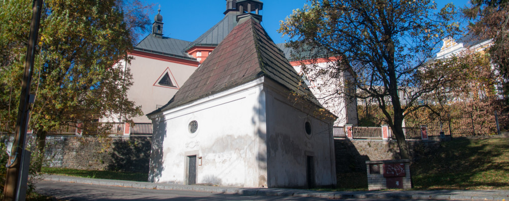Pohled na kostel Nejsvětější Trojice