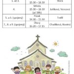 Rozpis vyučování náboženství 2023-2024