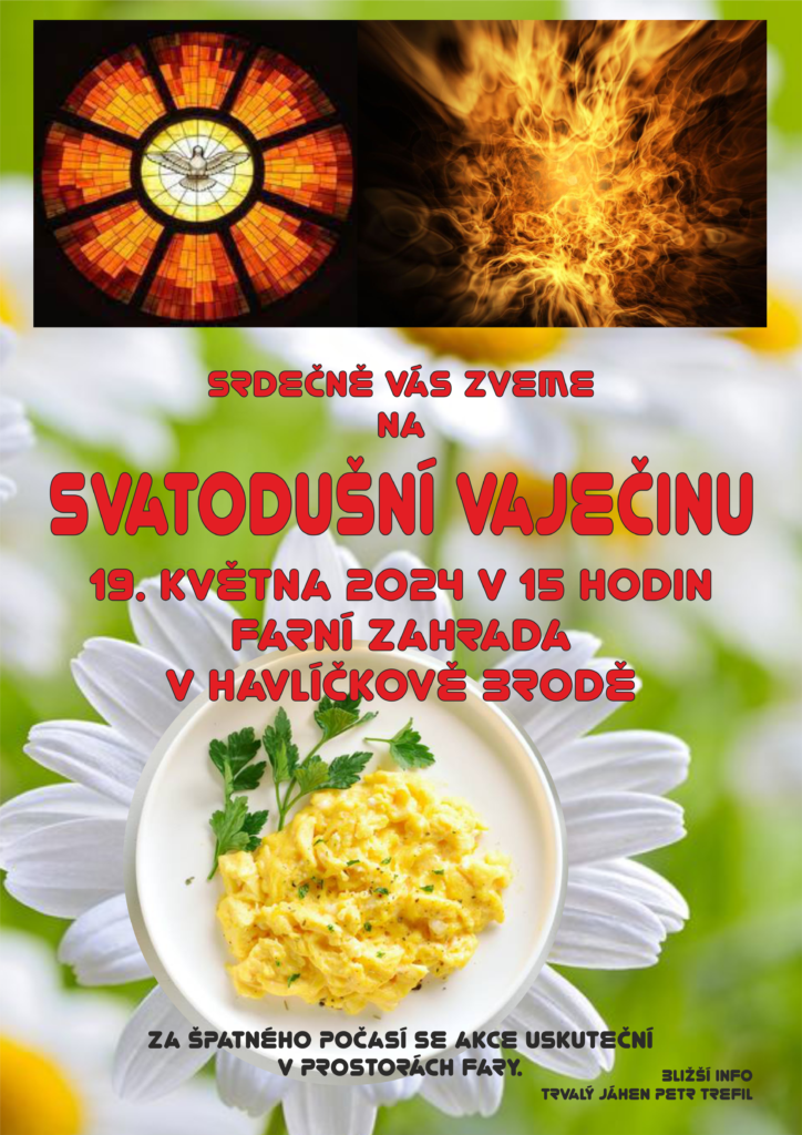 Pozvánka na svatodušní vaječinu